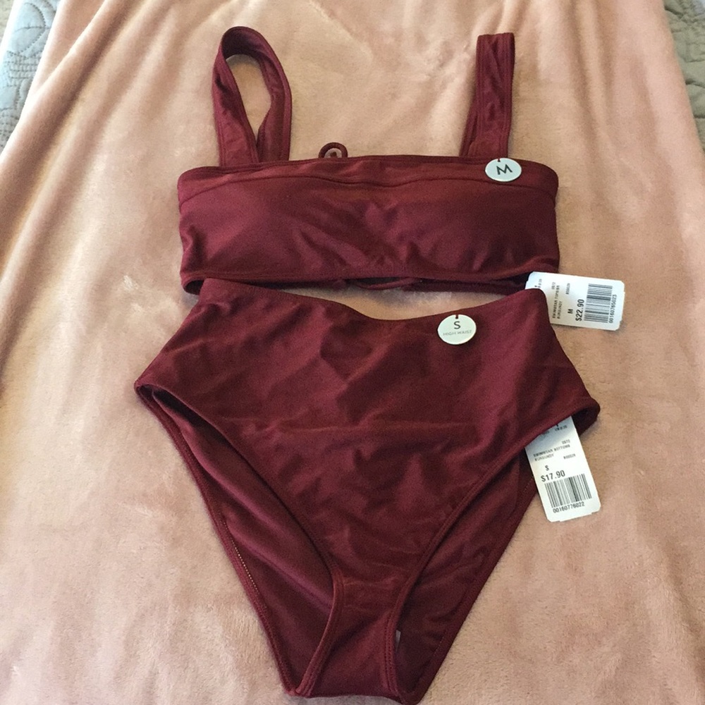 Forever 21 high waisted swimsuit